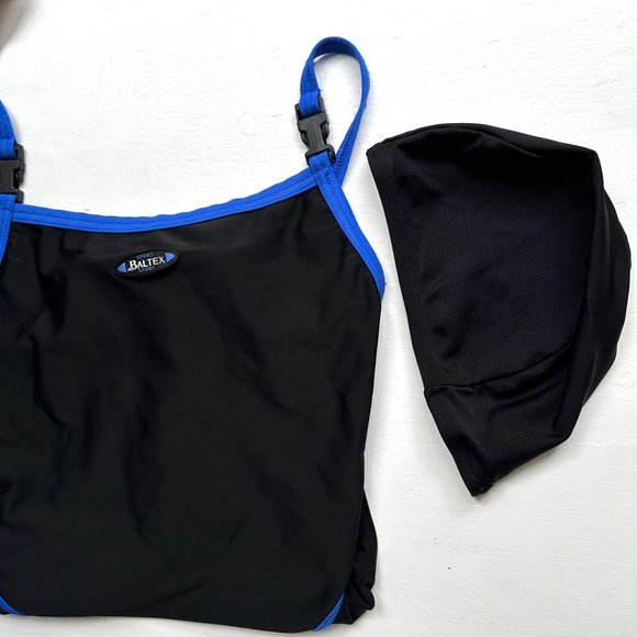BALTEX Sport Bathing suit and hat Nylon & Spandex 6 - Picture 9 of 10